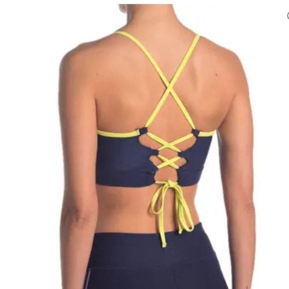 Splendid Studio Lace-Up Sports Bra NWT - Picture 2 of 4